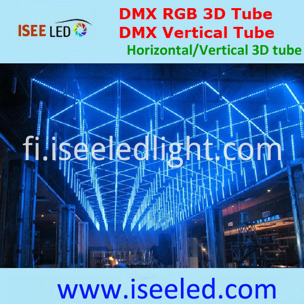 RGB DMX512 LED 3D Tube